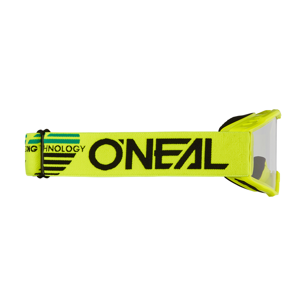 Gogle O'NEAL B-10 SOLID Junior żółte bezbarwne