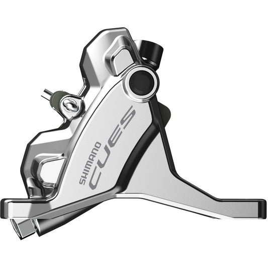 Hydrauliczny zacisk hamulca przedniego SHIMANO CUES BR-U6030 Flat Mount - Edycja Polish Silver