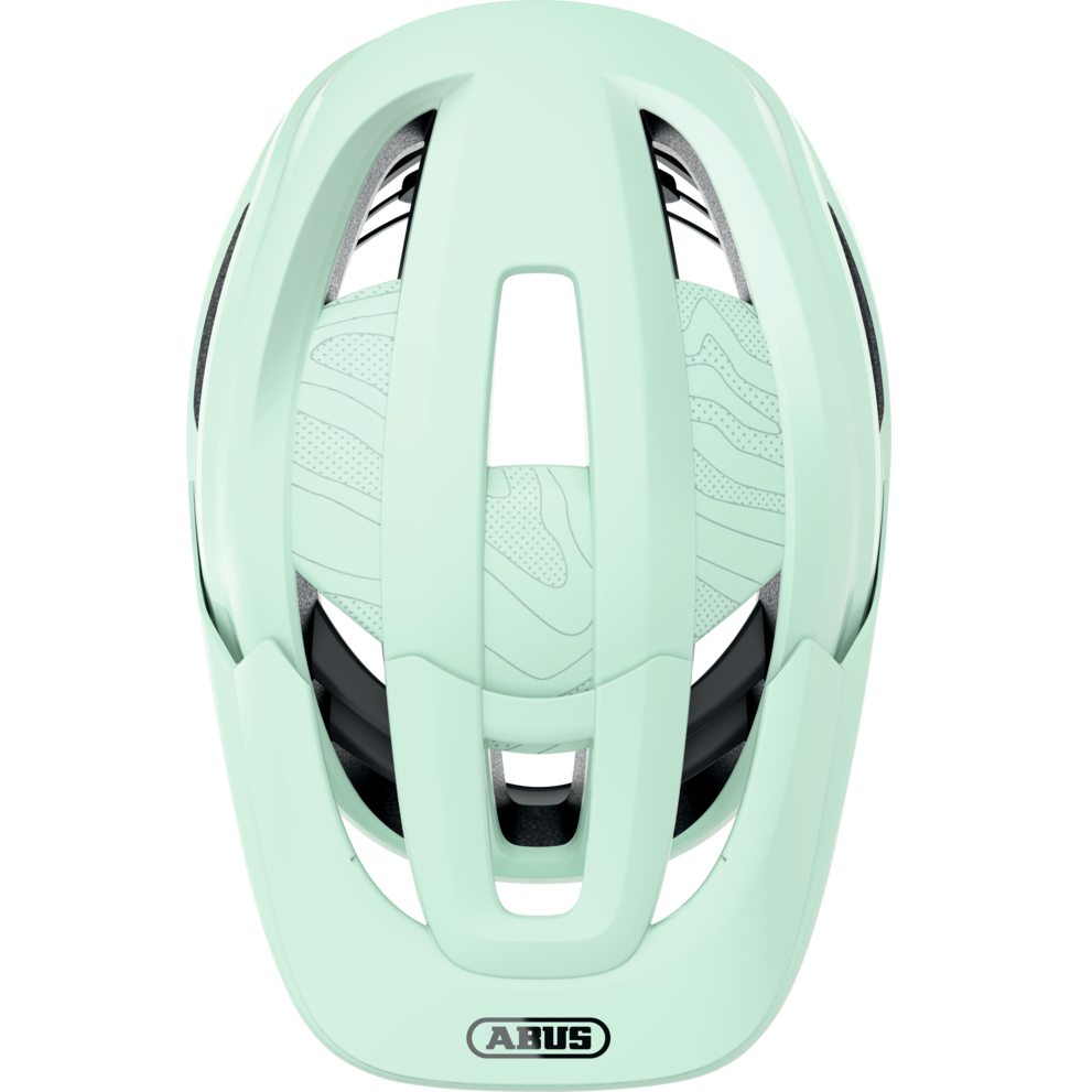 mtb helm mint ABUS CLIFFHANGER Iced Mint MTB Helmet – Probikeshop
