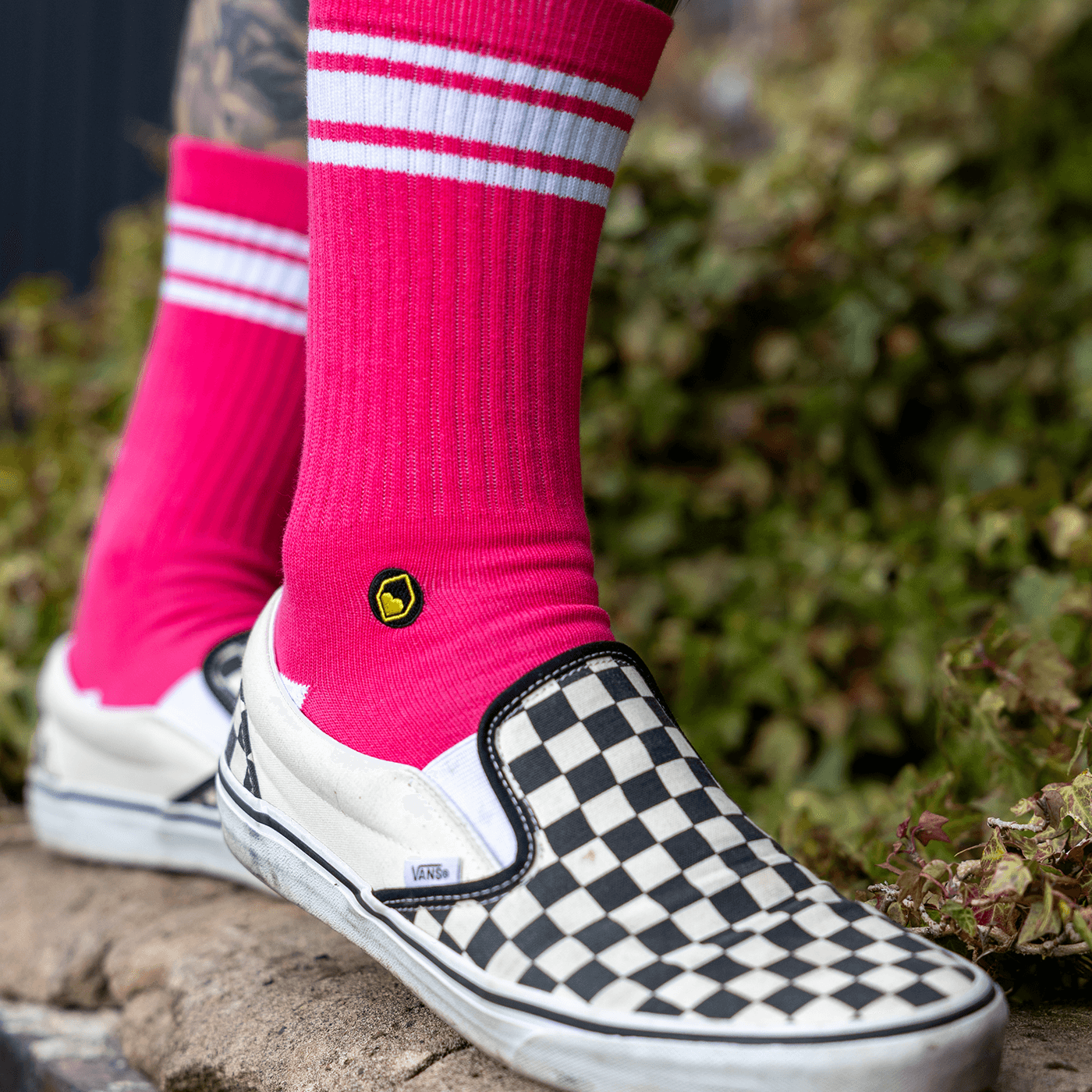BURGTEC EVERYDAY CREW Socks - Pink