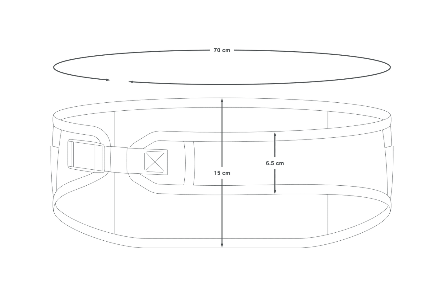 Pas biodrowy APIDURA EXPEDITION czarny