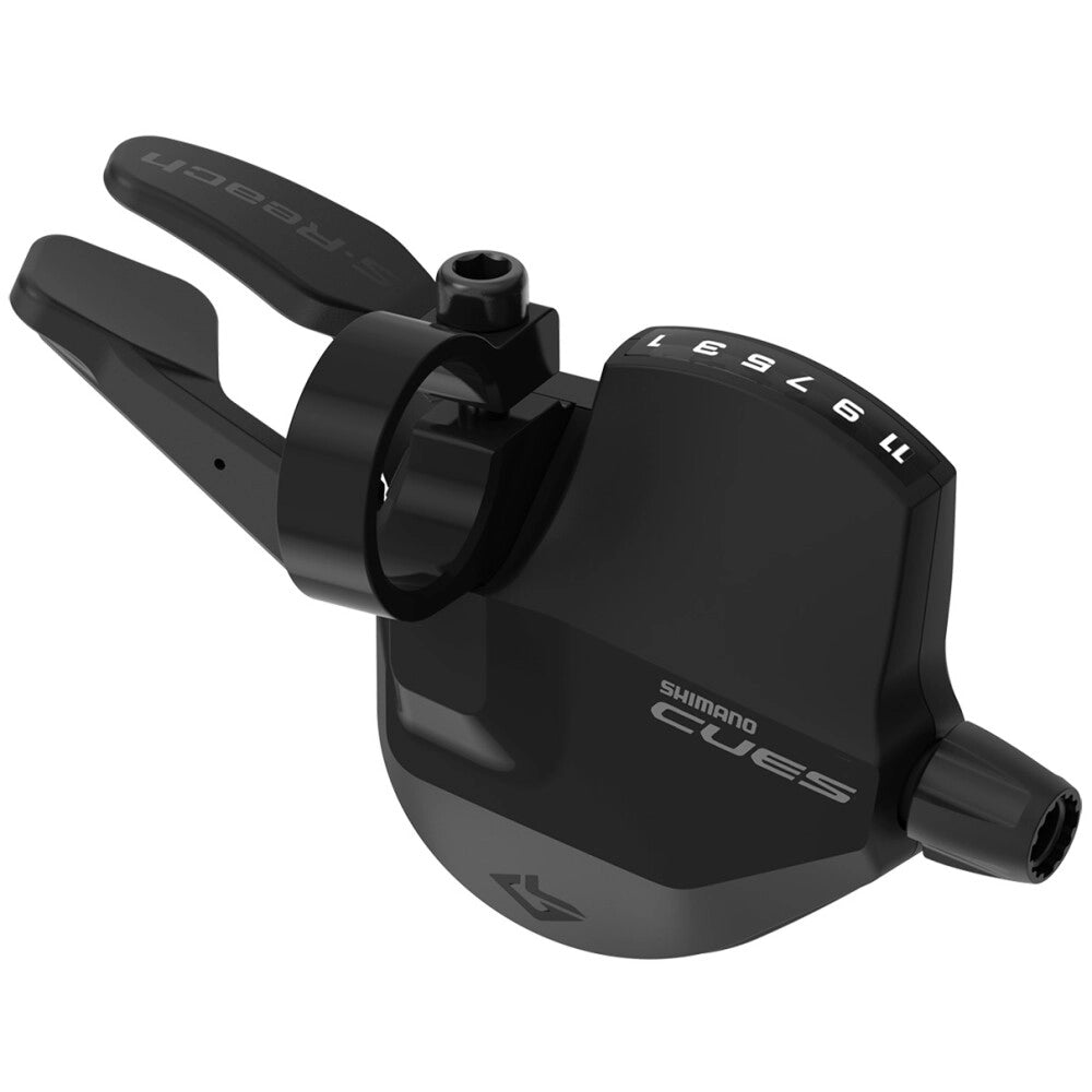 Manetka prawa SHIMANO CUES 11RZ SL-U6050 Short Reach ze wskaźnikiem