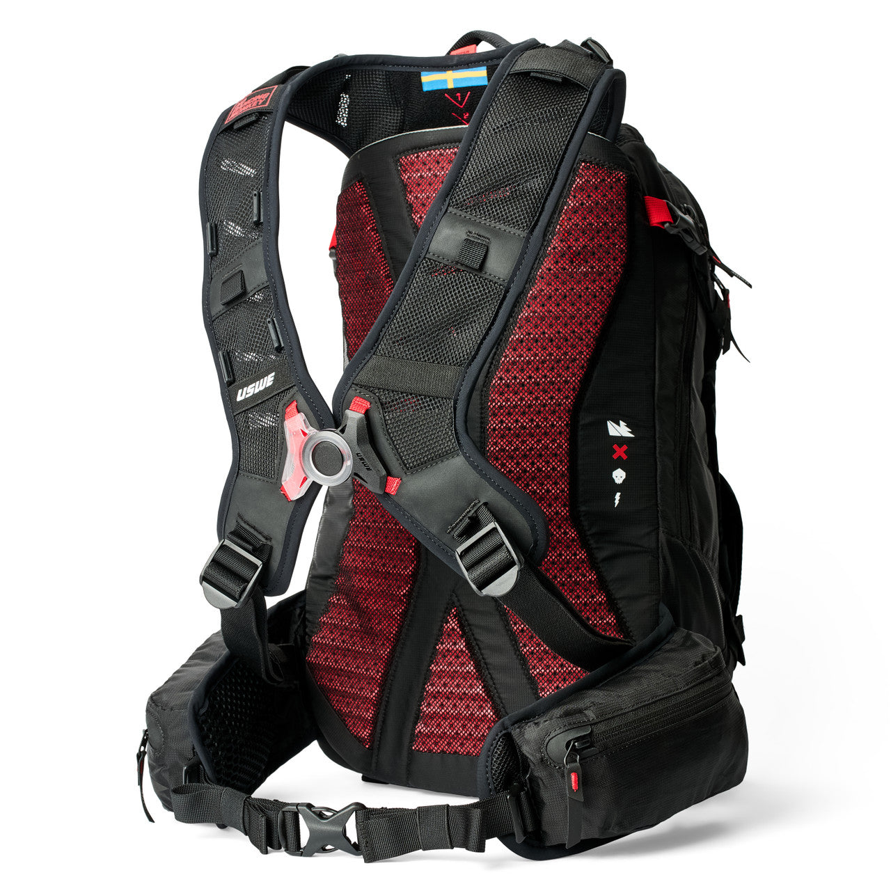 USWE ZIPPERED DAYPACK 25L Backpack Black