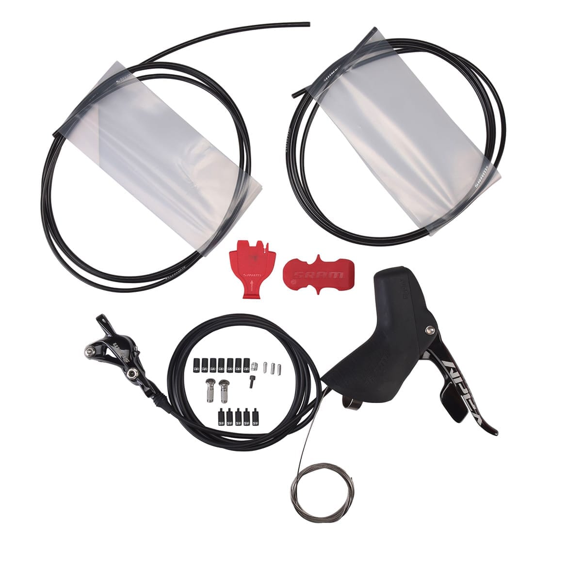 Para dźwigni i zacisków SRAM APEX HRD 1x11 Post Mount Discless