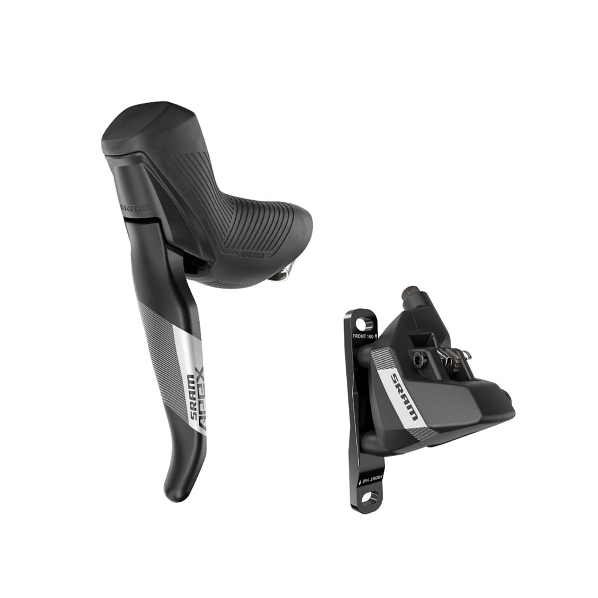 Para dźwigni i zacisków SRAM APEX D1 HRD 1x12 Flat Mount Discless