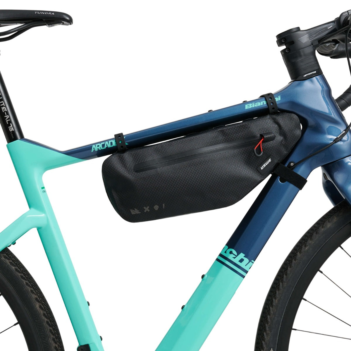 USWE FRAME TUBE SMALL 2.6 L Torba na ramę czarna