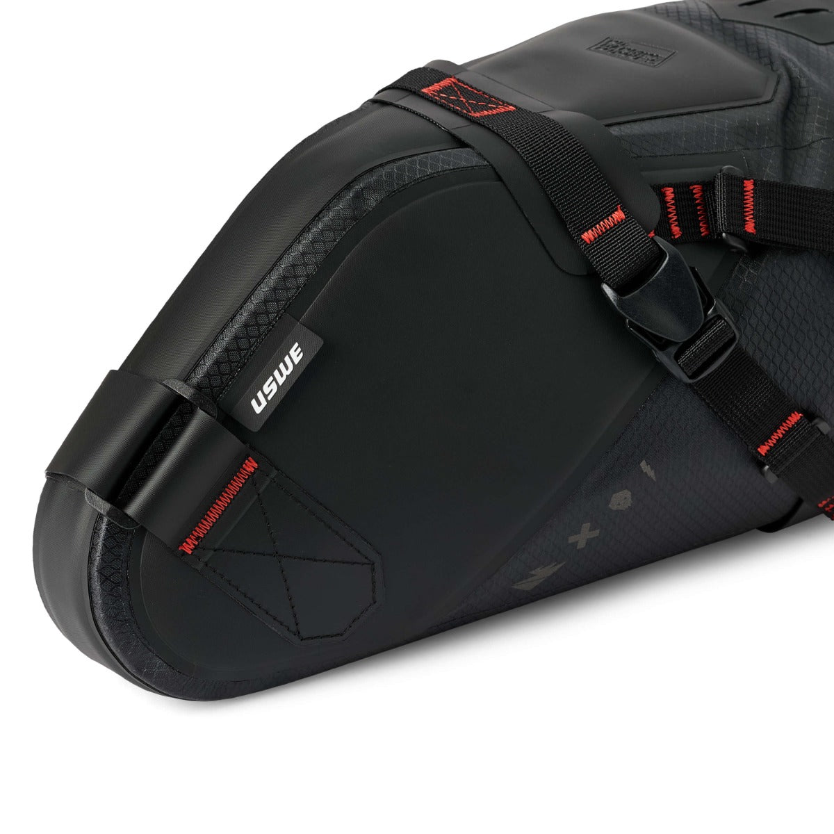 USWE ROLLTOP SADDLE BAG 9 L Black