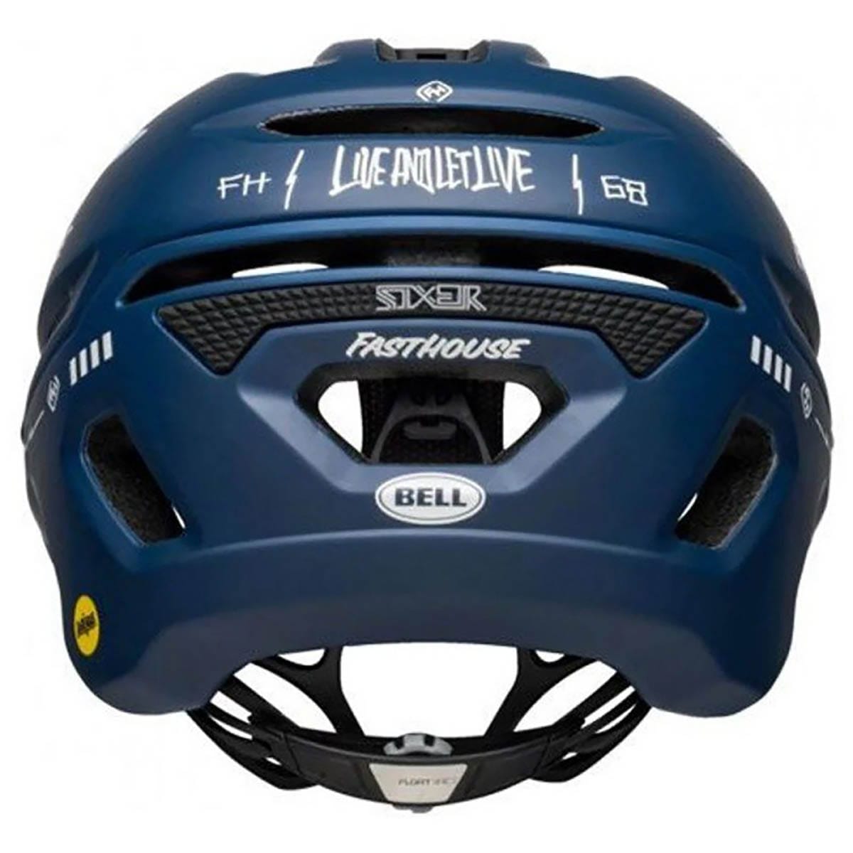 BELL SIXER MIPS FAST HOUSE MTB Helmet Blue/White