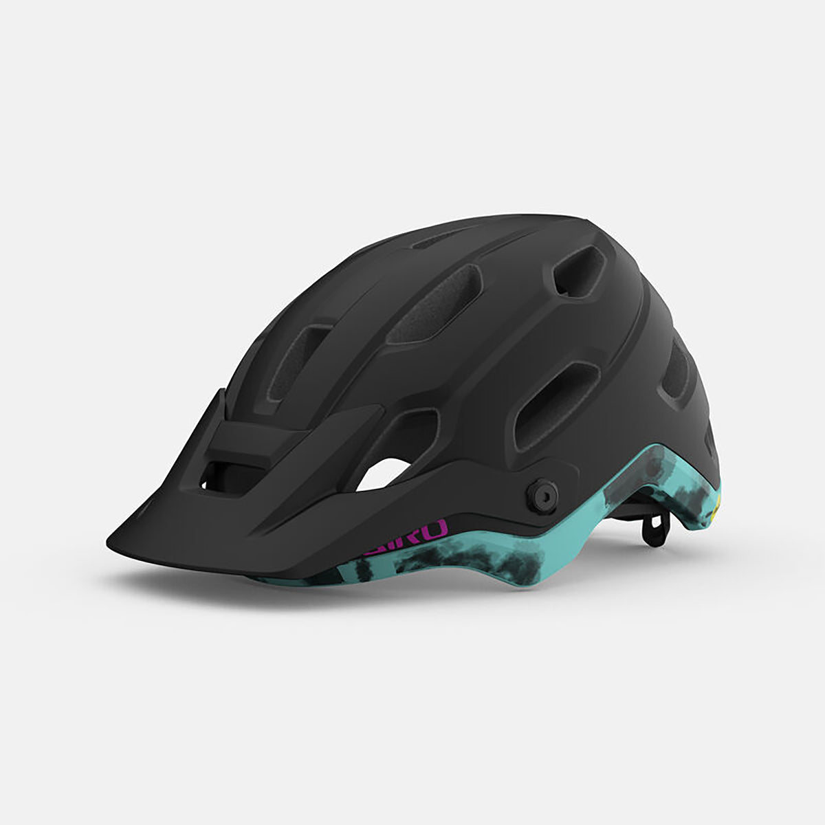Damski kask MTB GIRO SOURCE MIPS Matte Black/Blue