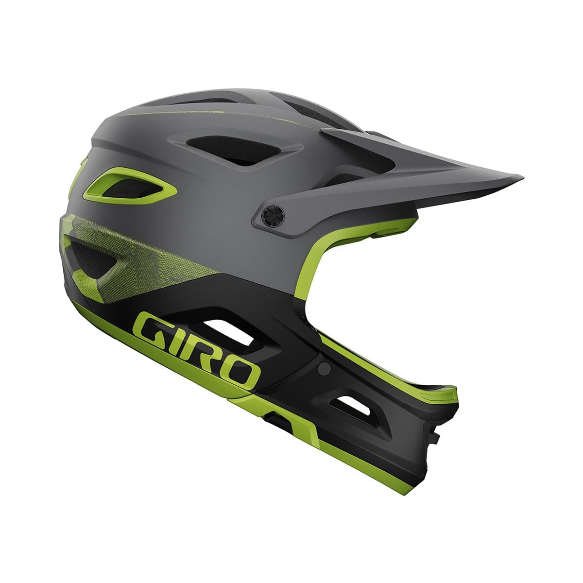 Kask MTB GIRO SWITCHBLADE MIPS szary/żółty