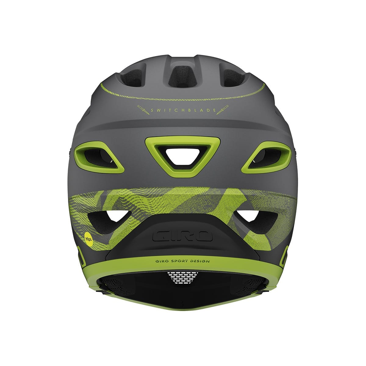 Kask MTB GIRO SWITCHBLADE MIPS szary/żółty