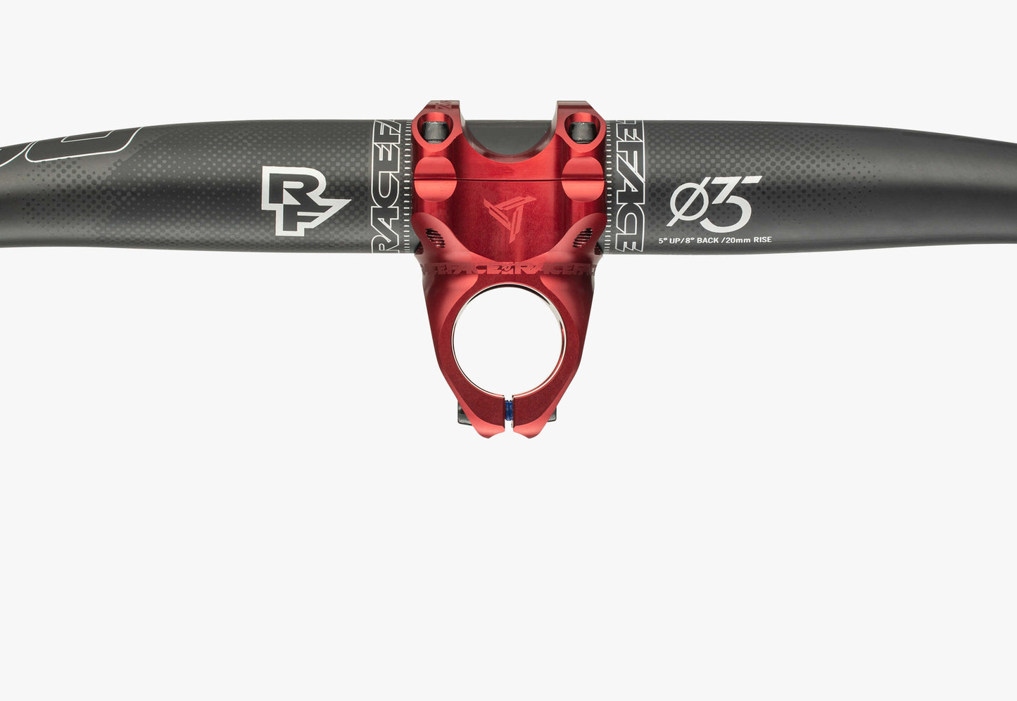 Wspornik kierownicy RACE FACE TURBINE R 35, czerwony