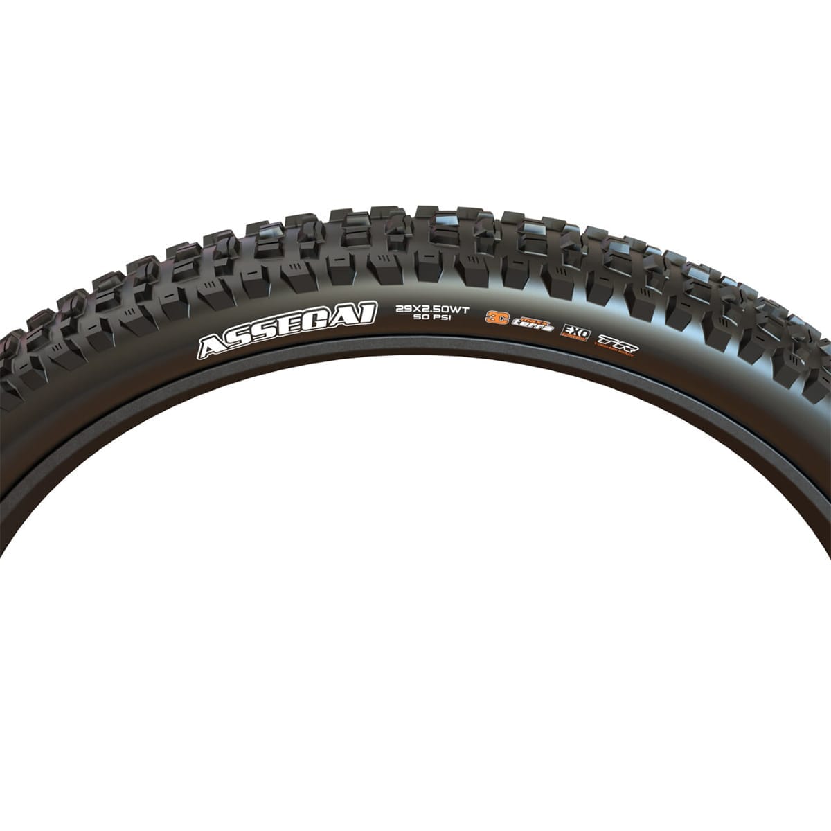 MAXXIS ASSEGAI 29x2.50 WT BikePark DH Tubeless Ready Sztywna opona czarna