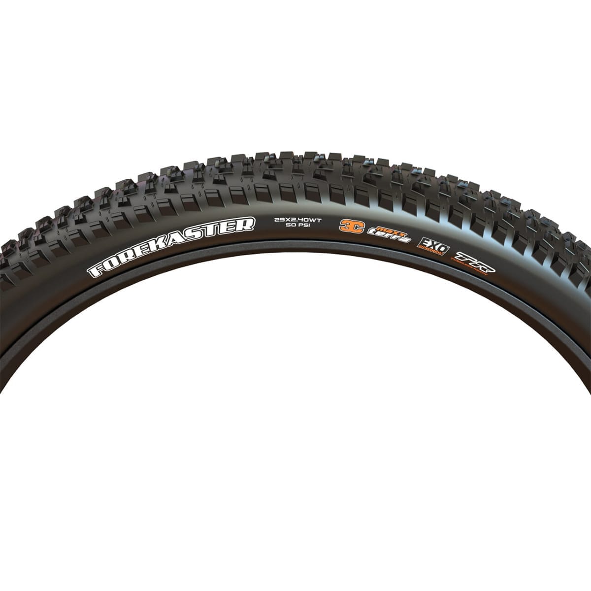MAXXIS FOREKASTER 29x2.60 Exo+ 3C MaxxTerra Tubeless Ready Miękka opona czarna
