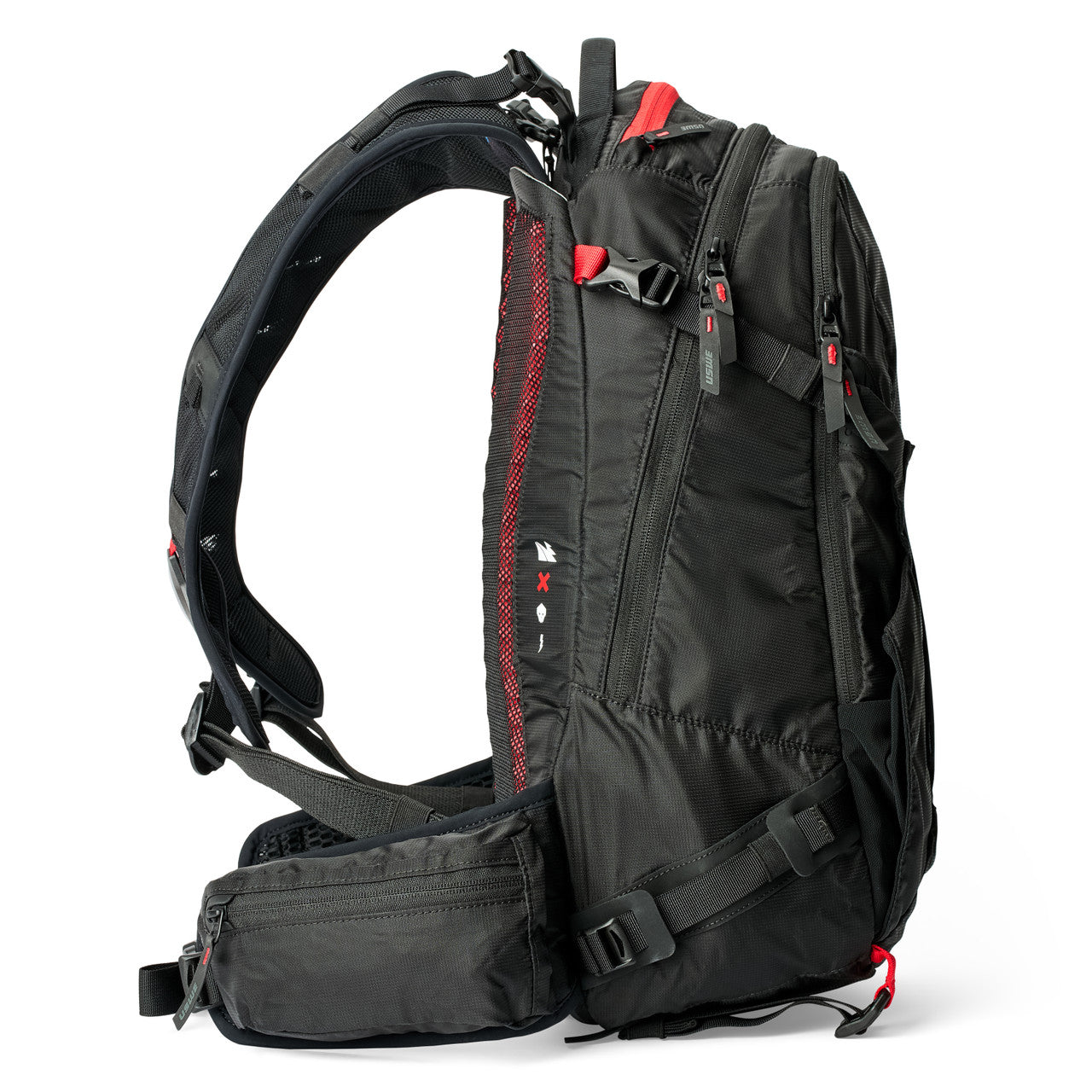 USWE ZIPPERED DAYPACK 25L Backpack Black