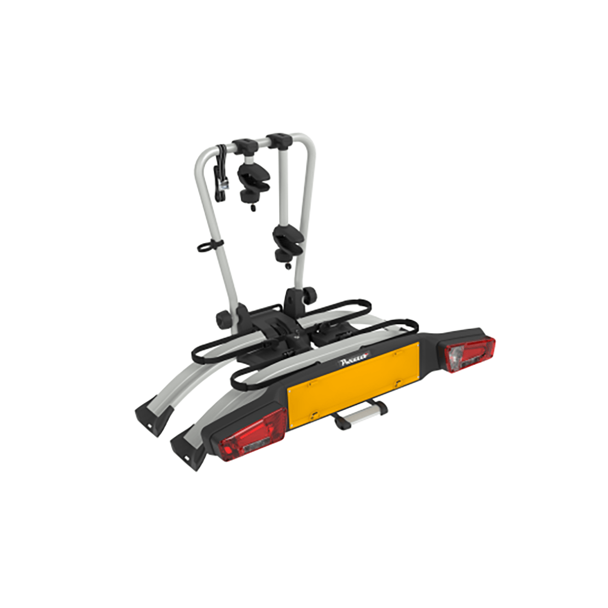 Elektryczny bagażnik rowerowy PERUZZO ATLANTIS 2 na haku