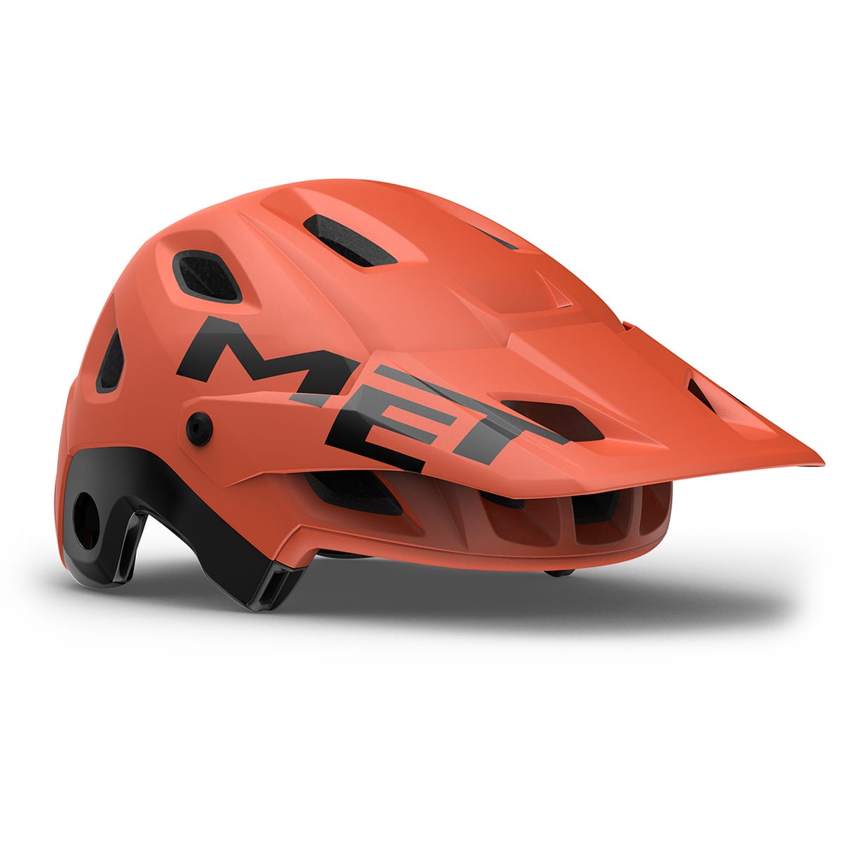 Kask MTB MET PARACHUTE MCR MIPS pomarańczowo-czarny