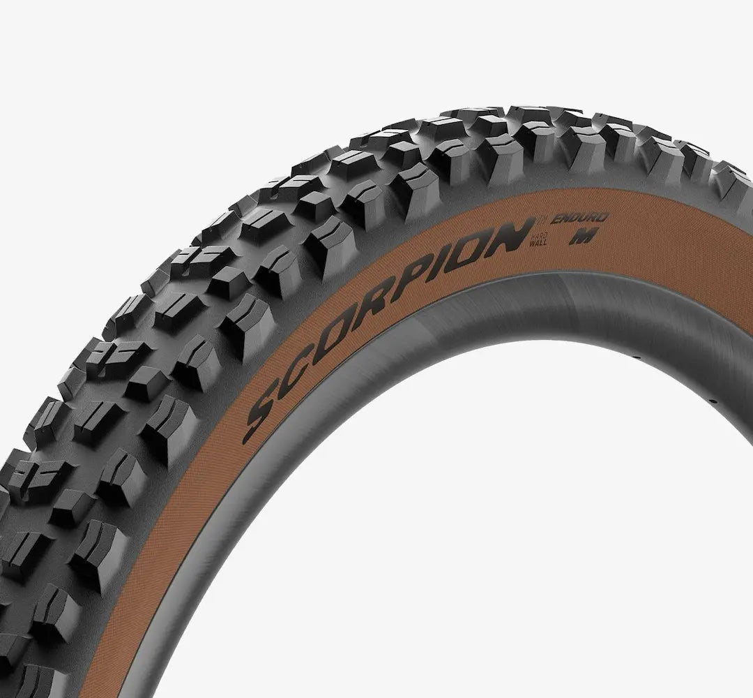PIRELLI SCORPION ENDURO M CLASSIC 29x2.4 HardWall Tubeless Ready Miękka brązowa opona 4355100