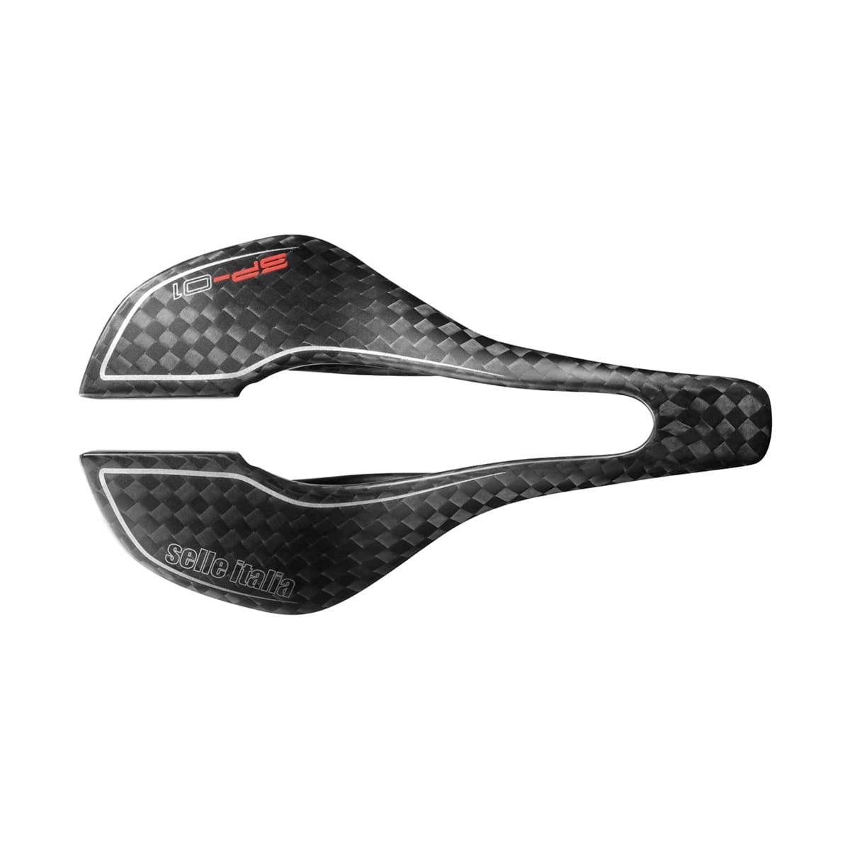 Siodełko SELLE ITALIA SP-01 BOOST TEKNO SUPERFLOW S Carbon Rails