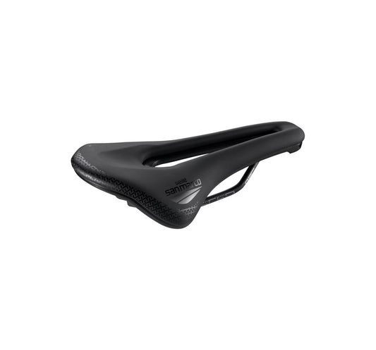Siodełko SAN MARCO SHORTFIT 2.0 COMFORT OPEN-FIT DYNAMIC L3 Szerokość 155 mm Aluminiowe szyny Czarne
