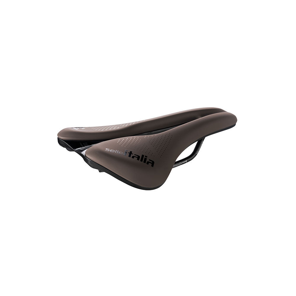 Siodełko SELLE ITALIA NOVUS BOOST EVO GRAVEL SUPERFLOW TM L Rails Manganese Brown