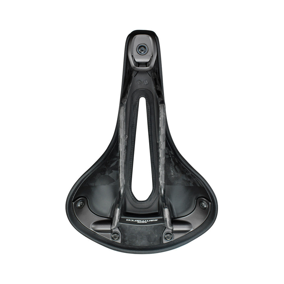 Siodełko SAN MARCO REGAL SHORT OPEN-FIT CARBON FX L3 Szerokość 165 mm Szyny karbonowe