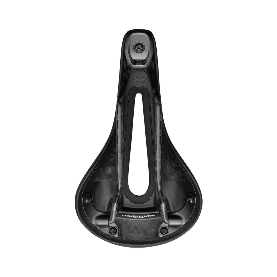 Siodełko SAN MARCO REGAL SHORT OPEN-FIT CARBON FX S3 Szerokość 140 mm Szyny karbonowe