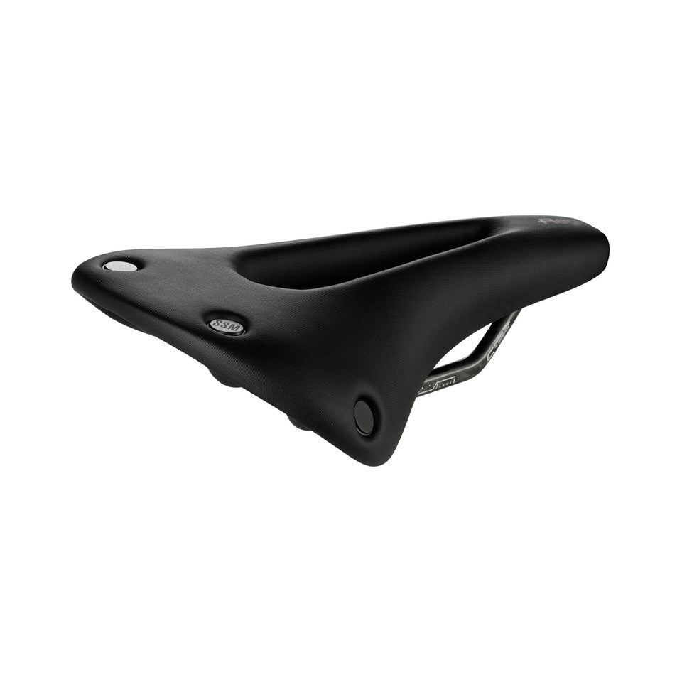 Siodełko SAN MARCO REGAL SHORT OPEN-FIT CARBON FX S3 Szerokość 140 mm Szyny karbonowe