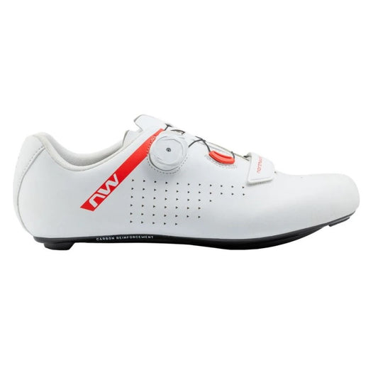 Buty szosowe NORTHWAVE CORE PLUS 2 White/Red Fluo