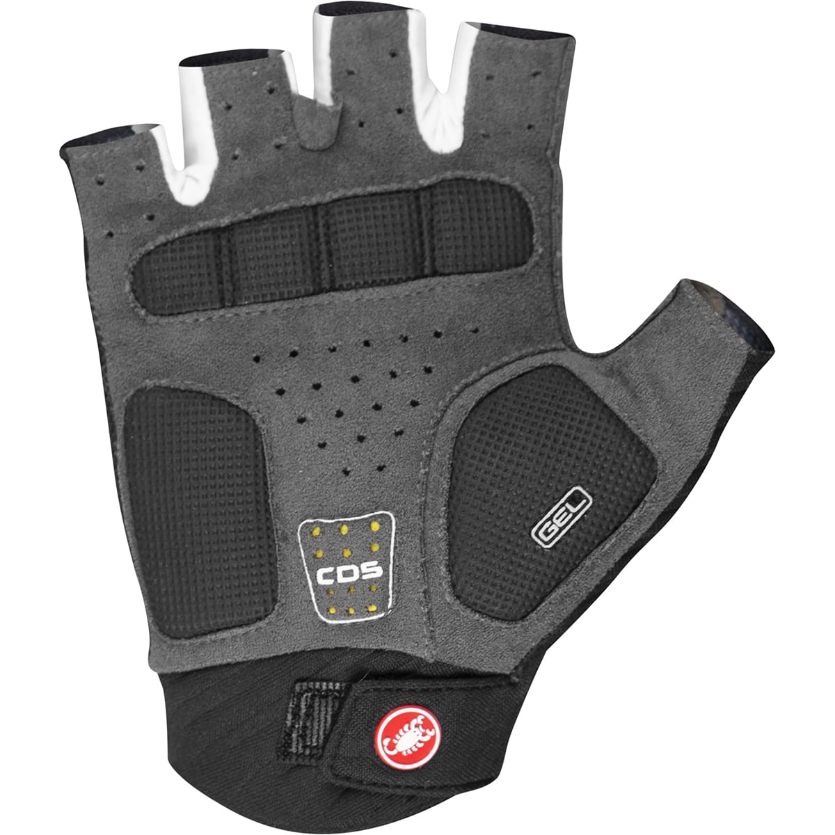 Krótkie rękawiczki damskie CASTELLI ROUBAIX GEL 2 czarne