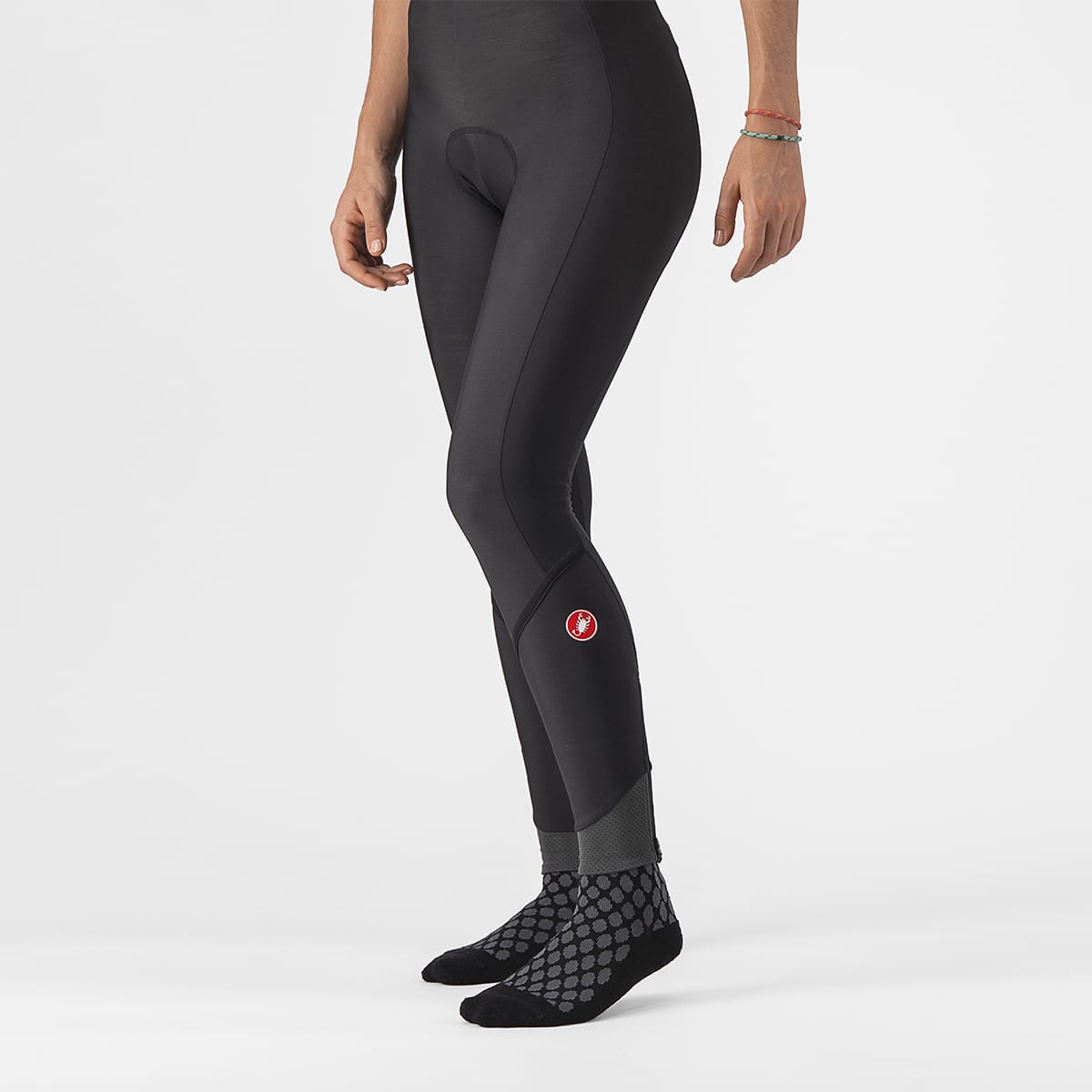 Damska koszulka termoaktywna CASTELLI VELOCISSIMA DT Black Reflex