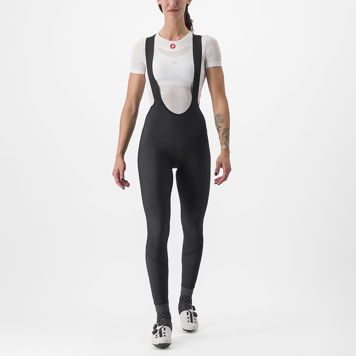 Damska koszulka termoaktywna CASTELLI VELOCISSIMA DT Black Reflex
