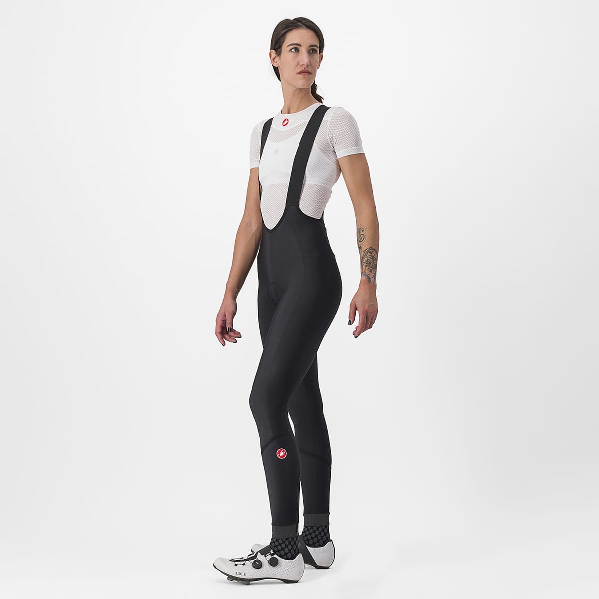 Damska koszulka termoaktywna CASTELLI VELOCISSIMA DT Black Reflex