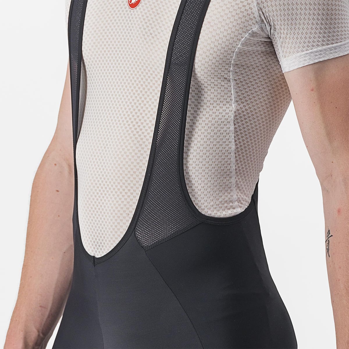 CASTELLI UNLIMITED CARGO Spodenki na szelkach czarny
