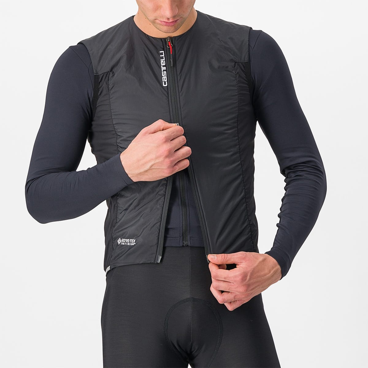 CASTELLI FLY Sleeveless Jacket Black