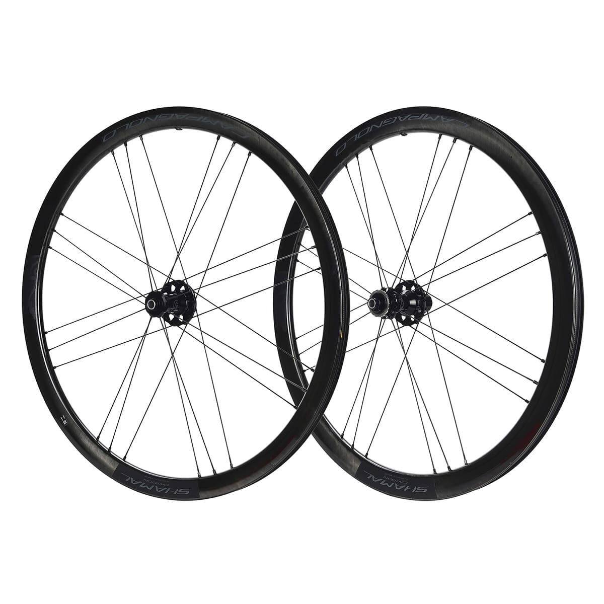 Para kół CAMPAGNOLO SHAMAL CARBON 40 z oponami