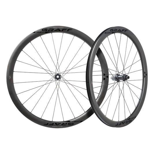 Pair of MICHE GRAFF ALL ROAD DISC Tubeless Ready Wheels (Center Lock)