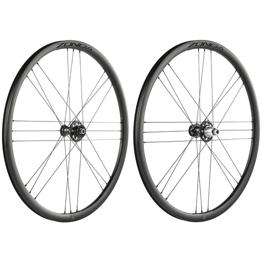 Para kół CAMPAGNOLO ZONDA GT C23 33 z oponami (Center Lock)