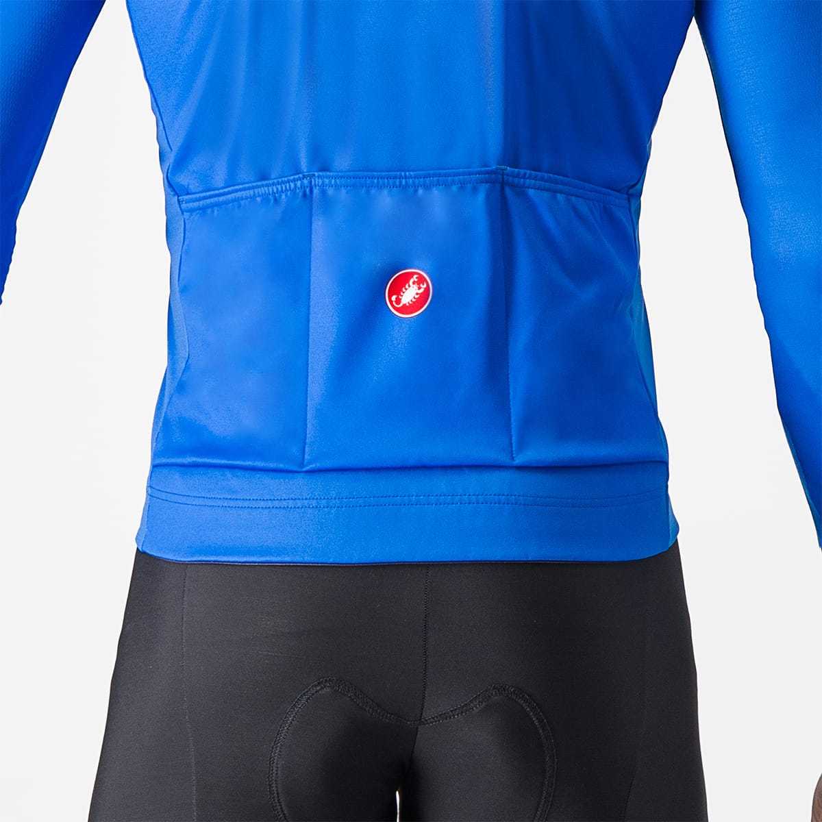 CASTELLI LINEARE Jersey z długim rękawem niebieski