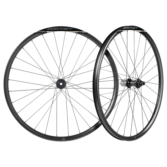 Pair of MICHE CONTACT GR DISC wheels with tires (Center Lock)