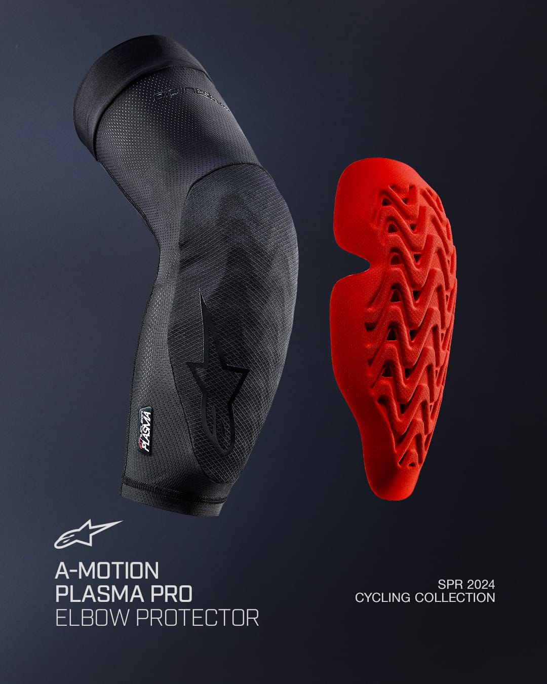 ALPINESTARS A-MOTION PLASMA PRO Elbow Pads Black