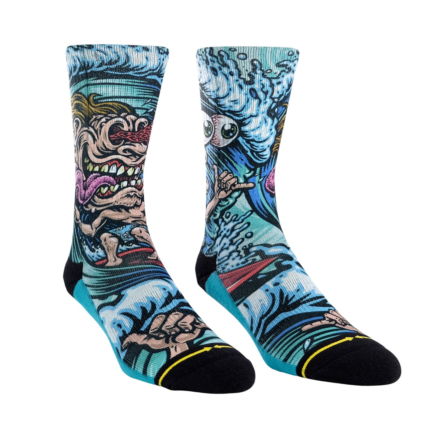 MERGE4 JIMBO PHILLIPS SURF FREAK Socks