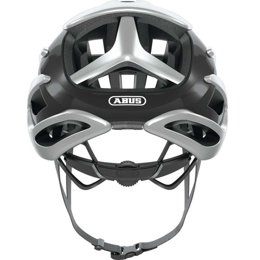 Kask szosowy ABUS AIRBREAKER srebrny