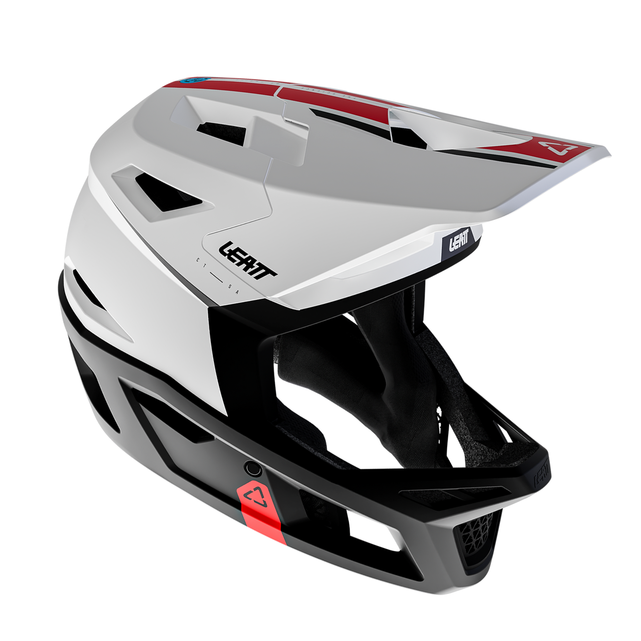 Kask rowerowy LEATT MTB GRAVITY 4.0 czarny/biały