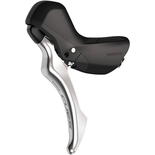 Lewa klamka hamulcowa SHIMANO CUES BL-U6030 Mono - Edycja Polish Silver
