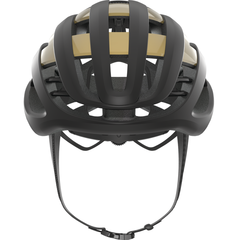 Kask szosowy ABUS AIRBREAKER czarny/złoty
