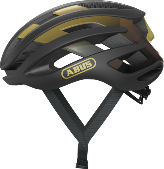 ABUS AIRBREAKER Road Helmet Black/Gold