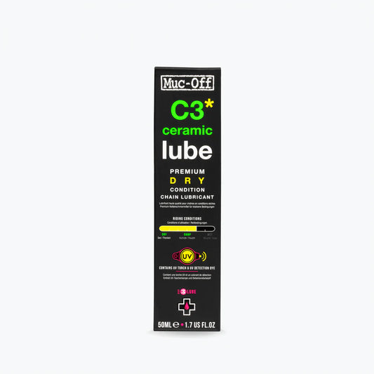 Lubricant Ceramic Dry Conditions MUC-OFF C3 DRY CERAMIQUE LUBE (50 ml)