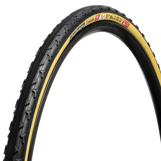 Opona CHALLENGE OPEN CHICANE 700x33c Tubeless Ready Beige