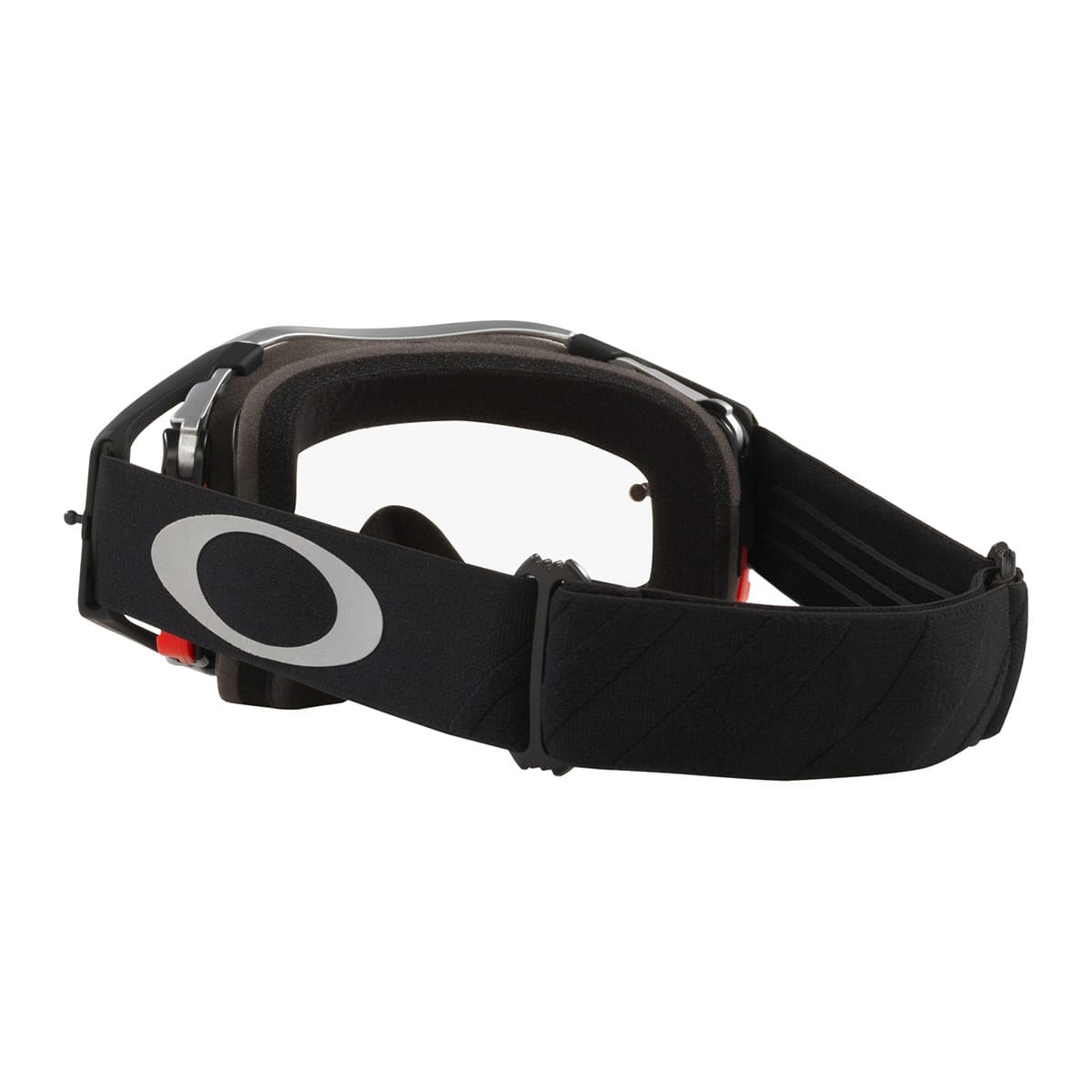 OAKLEY AIRBRAKE MX Tuff Blocks Black Gunmetal Goggle Clear Shield